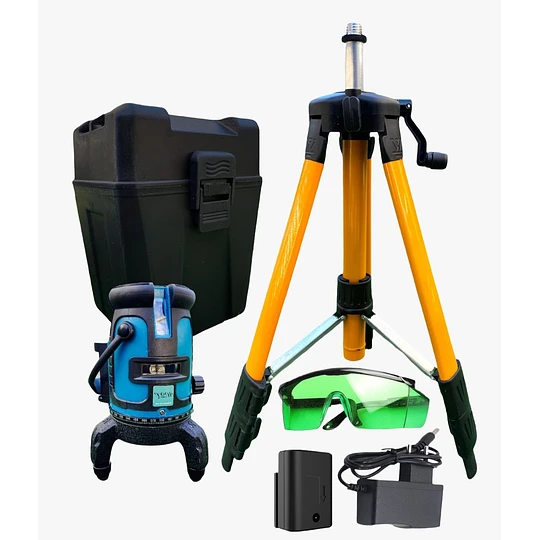 Nivel Láser Verde De 5 Líneas 360º