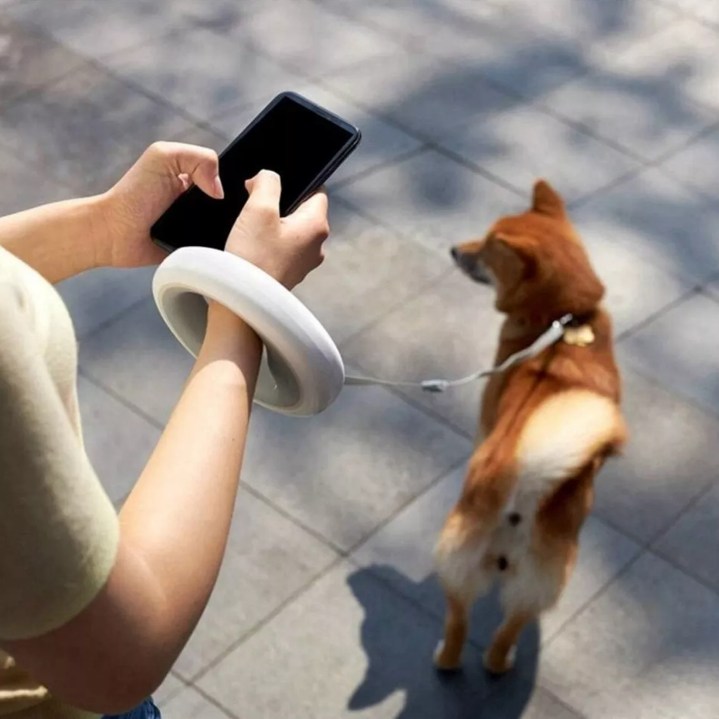 PawLead™ – Correa Retráctil para Mascota con Freno