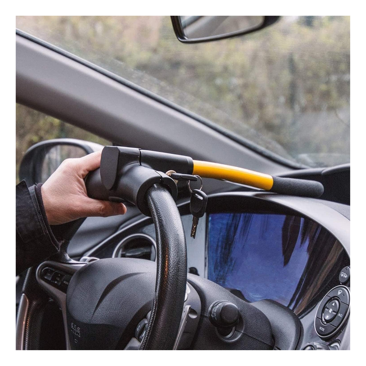 LockT™ – Cerradura Tipo T Universal para Volante