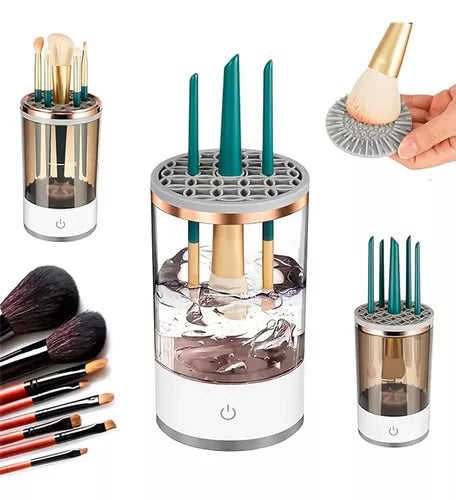 BrushClean™ – Limpiador de Brochas de Maquillaje
