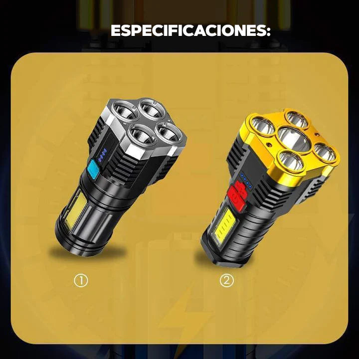 PowerLight™ – Linterna Recargable