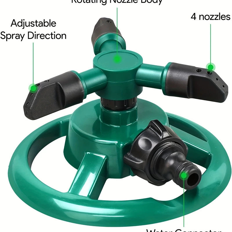 AquaSpin™ – Rociador de Agua Giratorio 360º