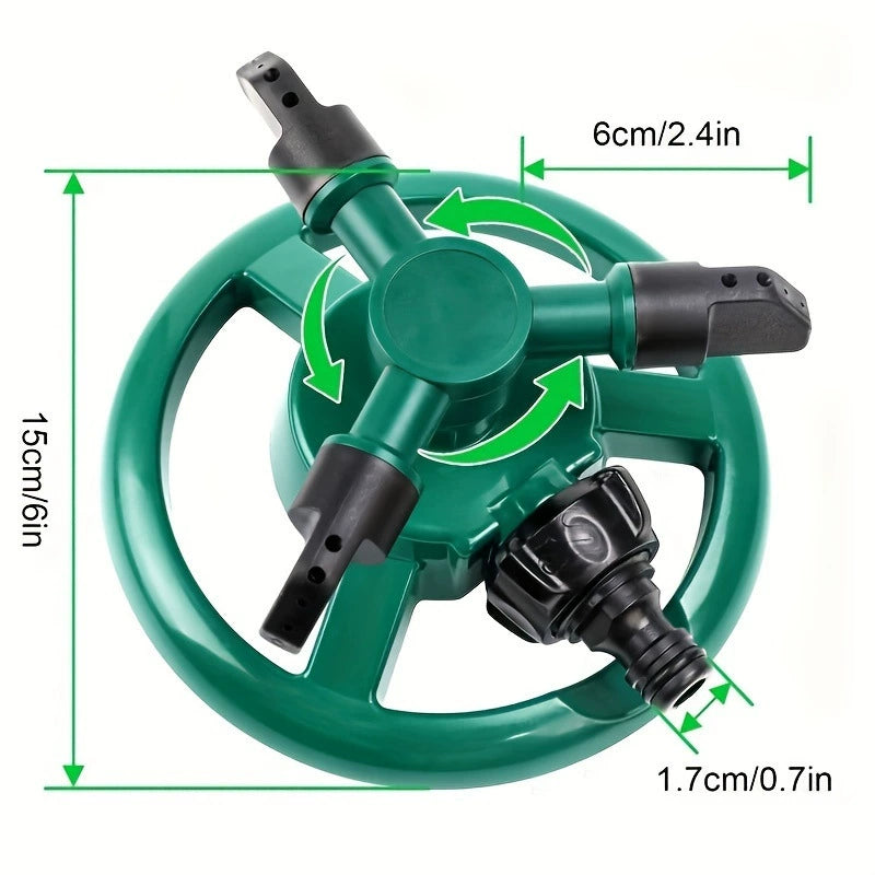 AquaSpin™ – Rociador de Agua Giratorio 360º
