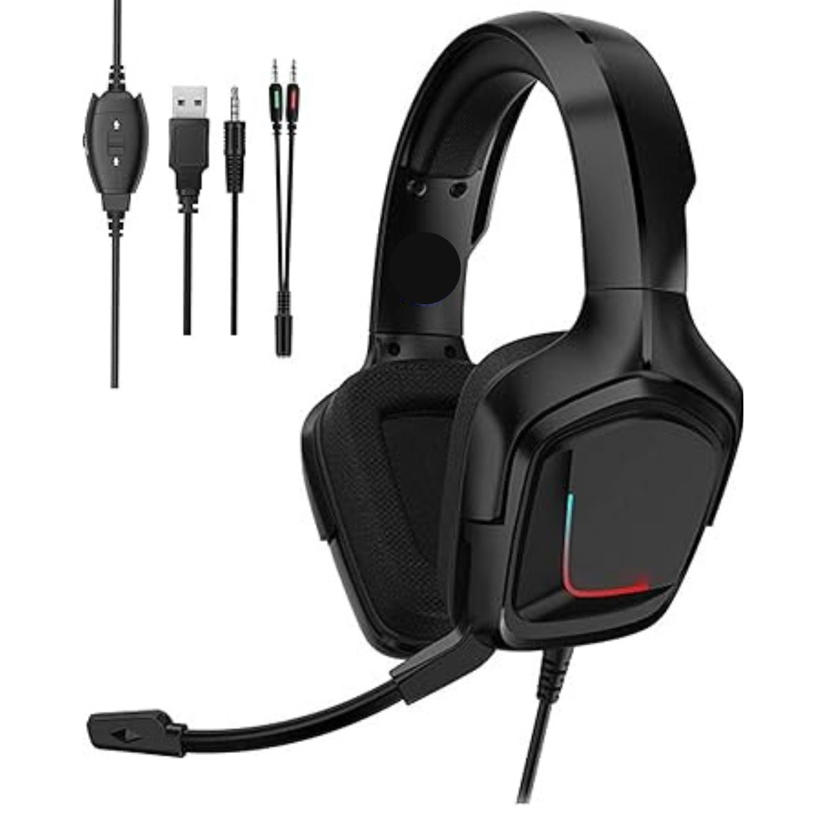 Auriculares Gamer con Microfono y cancelacion de ruido