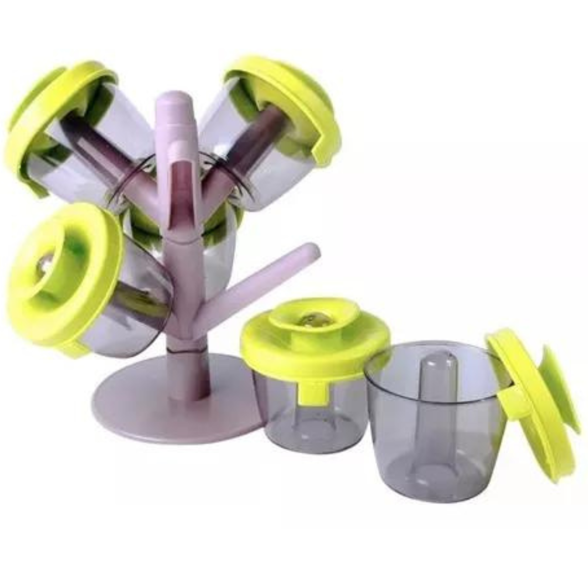 Especiero de Estantes en Forma de Árbol