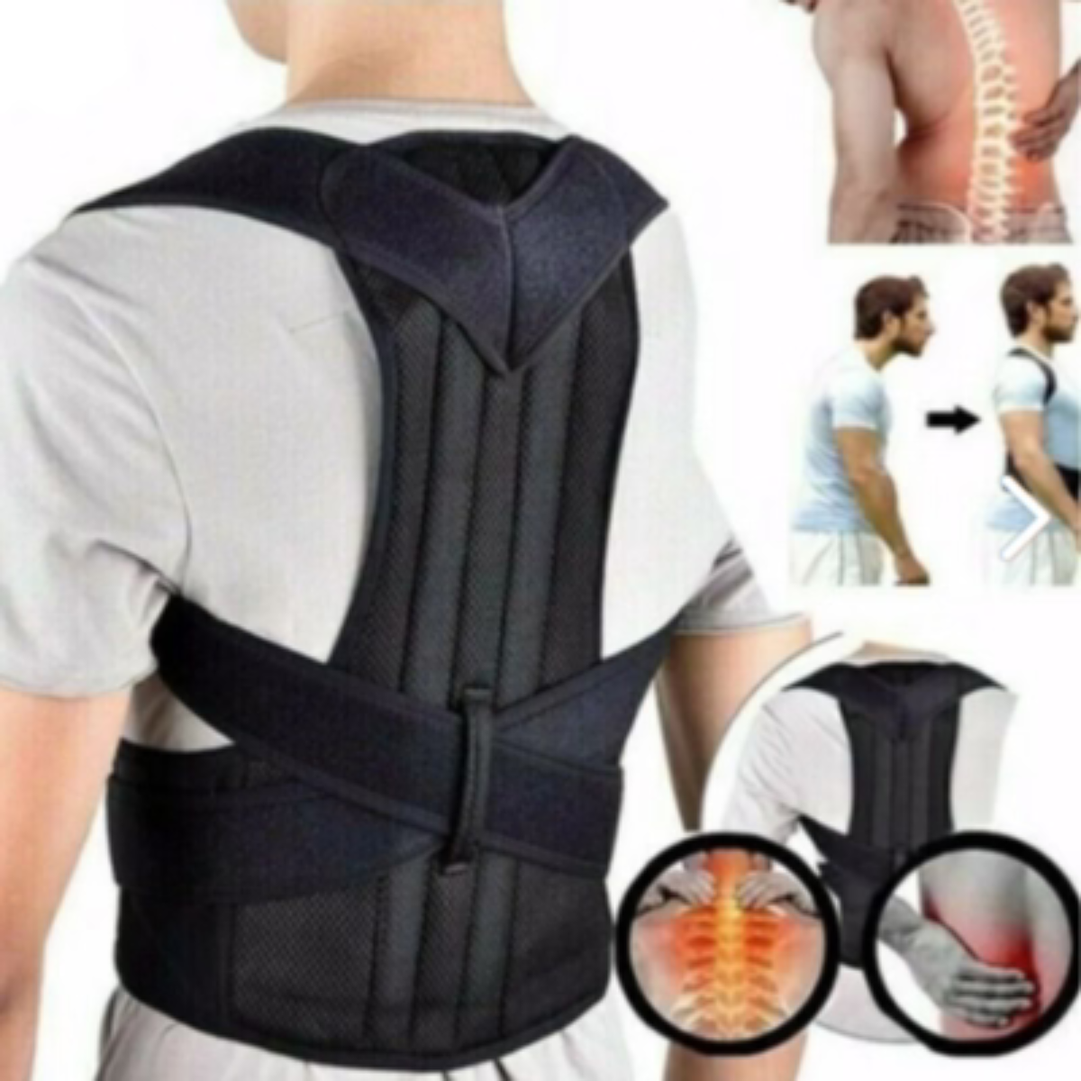 2 x Corrector de postura
