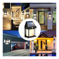 Farol Solar De Pared + Sensor Movimiento