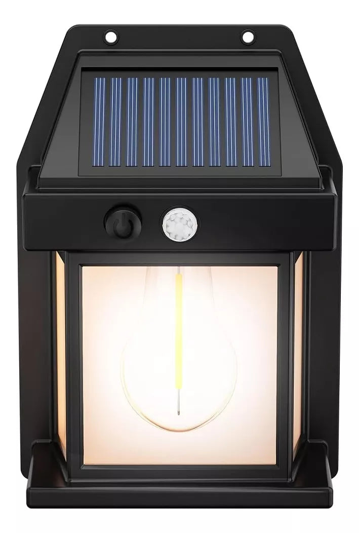 Farol Solar De Pared + Sensor Movimiento
