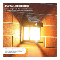 Farol Solar De Pared + Sensor Movimiento