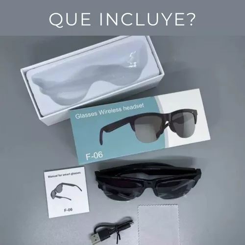 Gafas Inalambricas Inteligentes Tactil