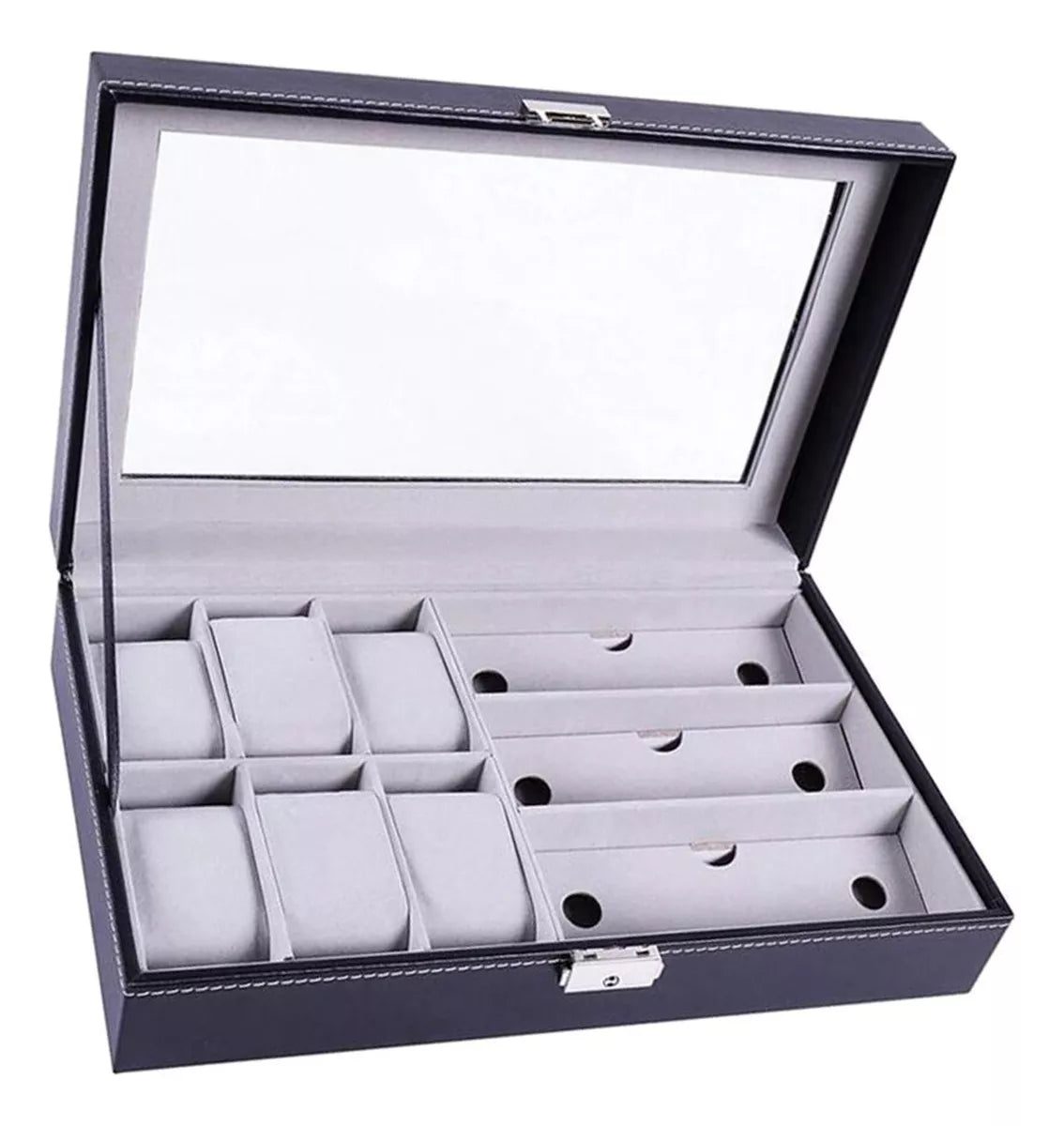 Organizador 6 Relojes 3 Lentes