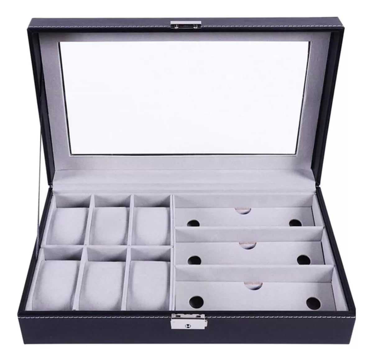 Organizador 6 Relojes 3 Lentes