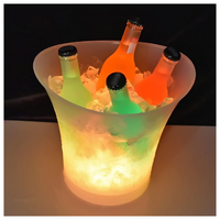 Cubo de Hielo LED Vino-Cerveza