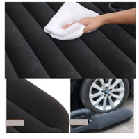 Colchón Inflable+2 Almohadas+Compresor