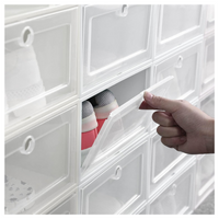 Caja de Zapatos Apilable Plegable