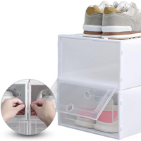 Caja de Zapatos Apilable Plegable