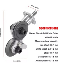 CORTADOR PARA TALADRO METAL UNIVERSAL