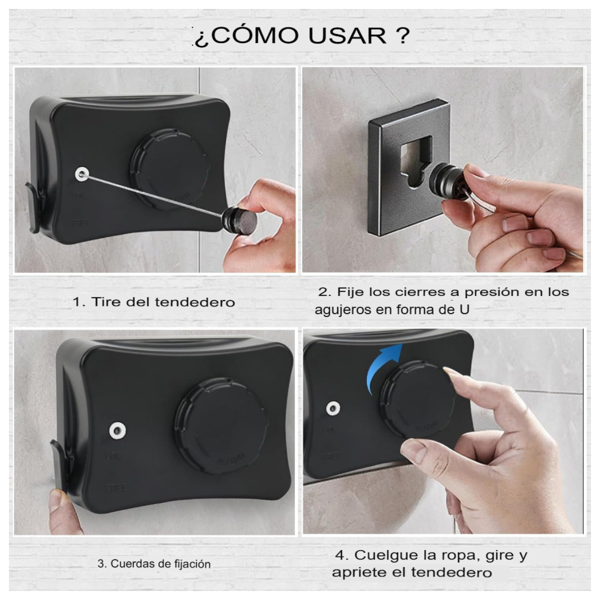 Perchero Plegable Soporte 44 Lbs