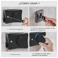 Perchero Plegable Soporte 44 Lbs