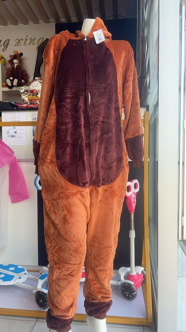 Pijamas capibarra para adultos