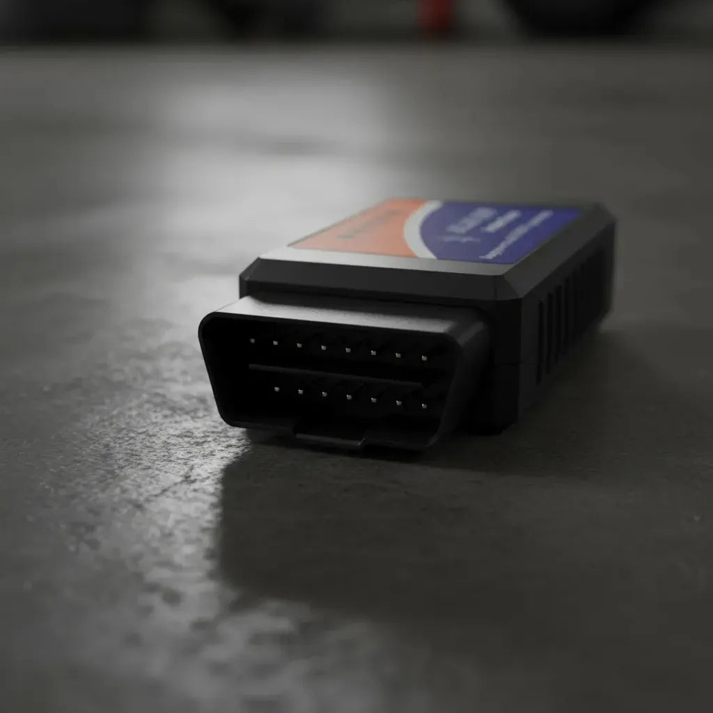 Scanner automotriz OBD II Negro-naranja