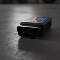 Scanner automotriz OBD II Negro-naranja
