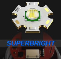 Linterna Led recargable.