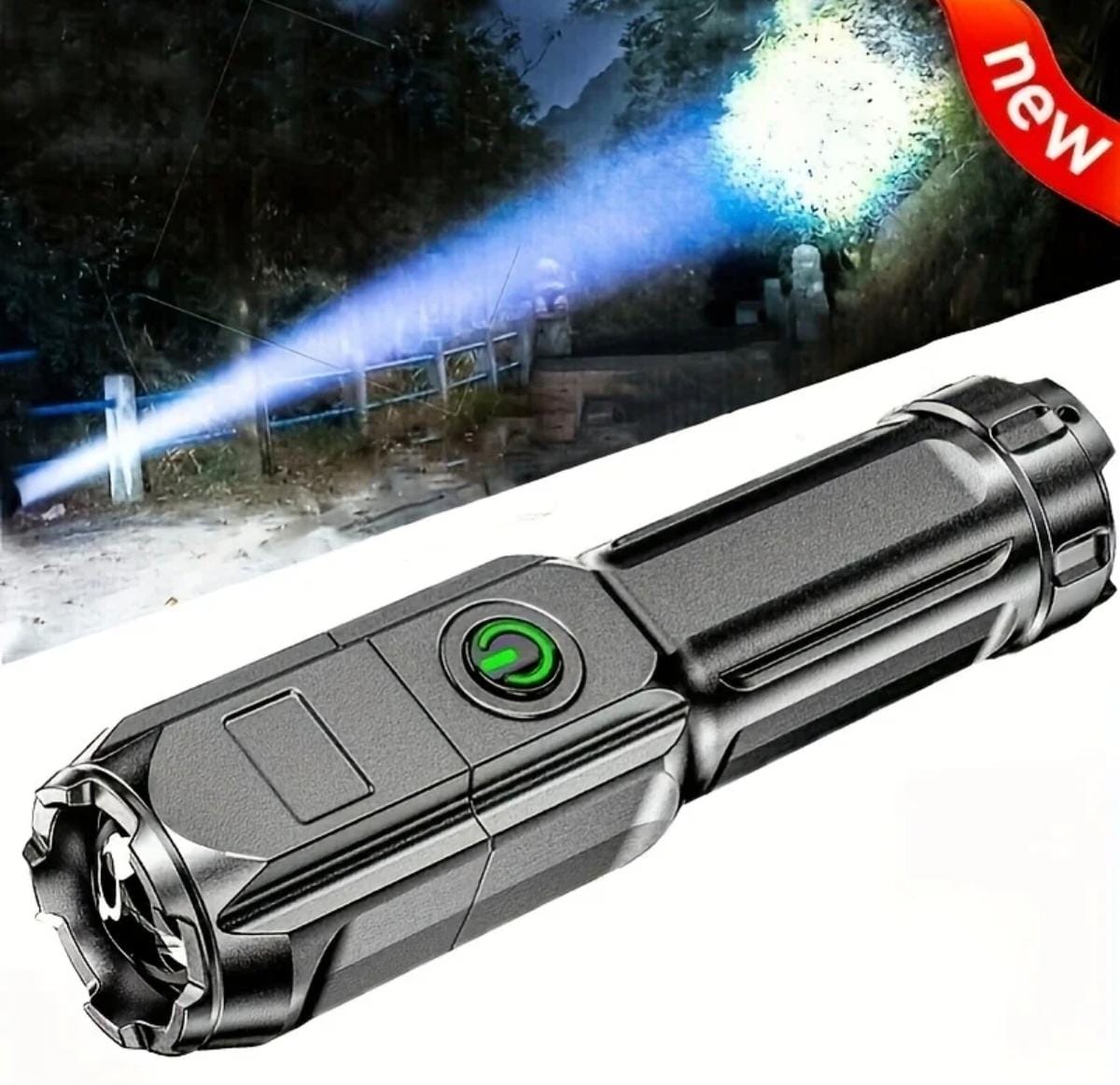 Linterna Led recargable.