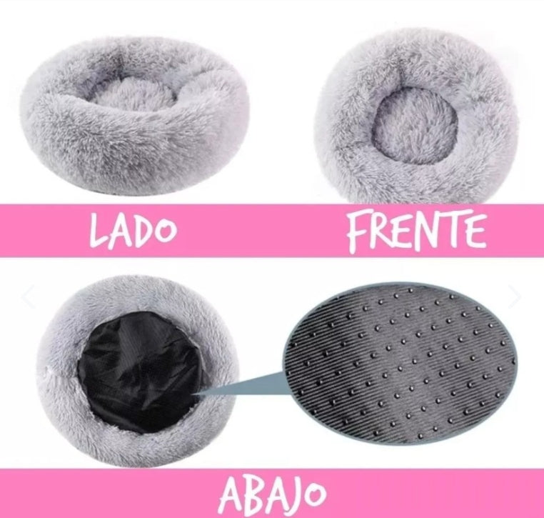 Cama Antiestres Para Mascotas 60cm