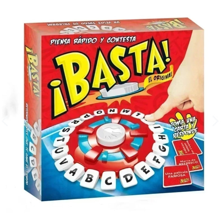 Juego De Mesa Familiar Basta