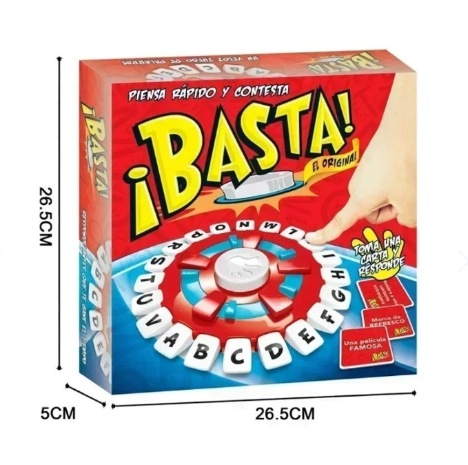 Juego De Mesa Familiar Basta