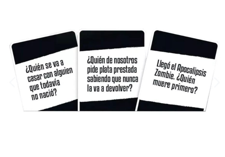 Juego De Cartas Amigos De Mierda