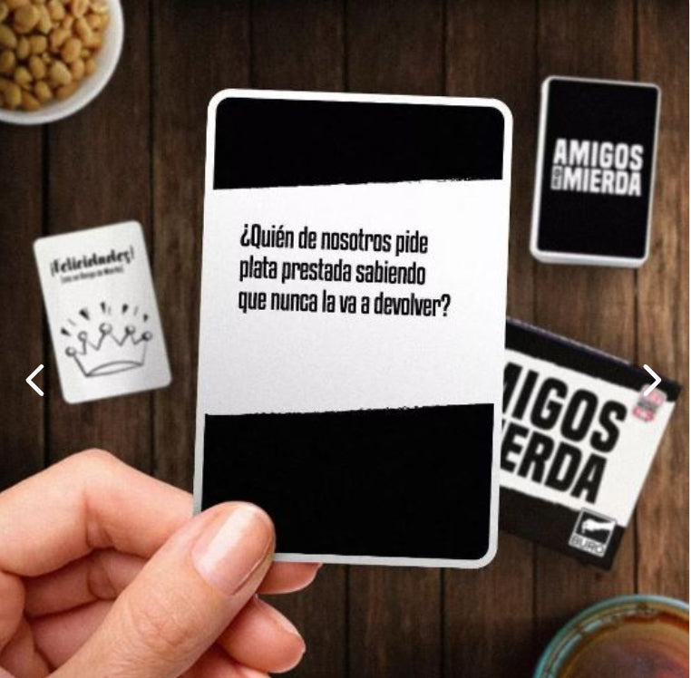 Juego De Cartas Amigos De Mierda