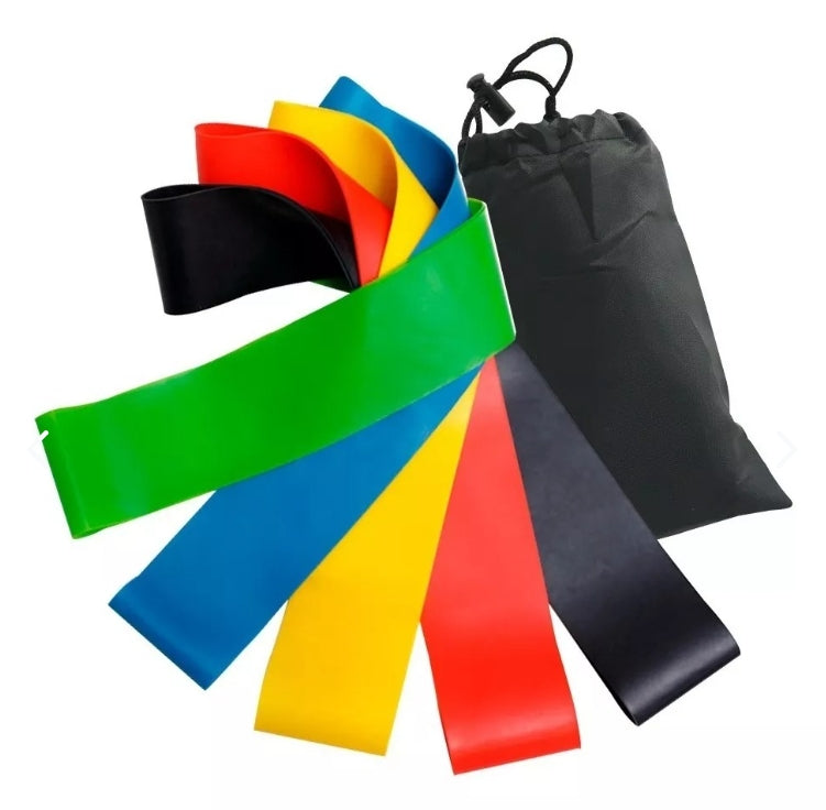 Set 5 Bandas Elasticas Resistencia