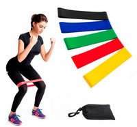 Set 5 Bandas Elasticas Resistencia