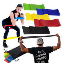 Set 5 Bandas Elasticas Resistencia