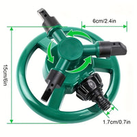 AquaSpin™ – Rociador de Agua Giratorio 360º